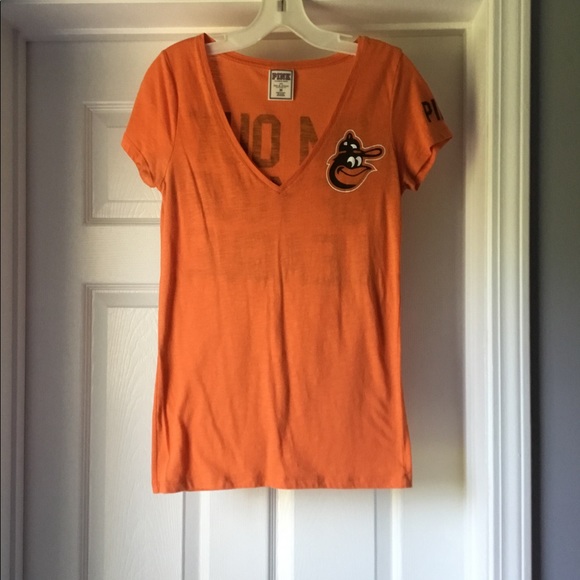PINK Victoria's Secret Tops - PINK Orioles Baseball Shirt